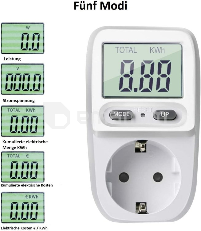 მრიცხველი ელექტრონული ORNO Schuko OR-WAT 419 GS