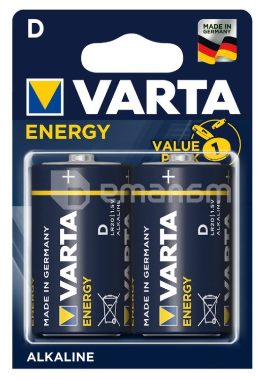 ელემენტი ალკალინის Varta Energy D LR20  2ც