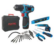 შურუპავიორტის ნაკრები12ვტ/12V Li-ion CORDLESS DRILL KIT-12V