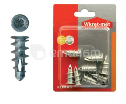 დიუბელი თაბაშირ-მუყაოს დაფისთვის Wkret-met BDRZN-29 8 ც