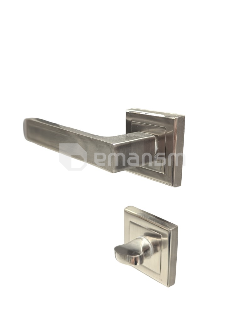 სახელური როზეტით Punto R02A105 WC SN + ბრუნსაკეტი სანტექნიკური