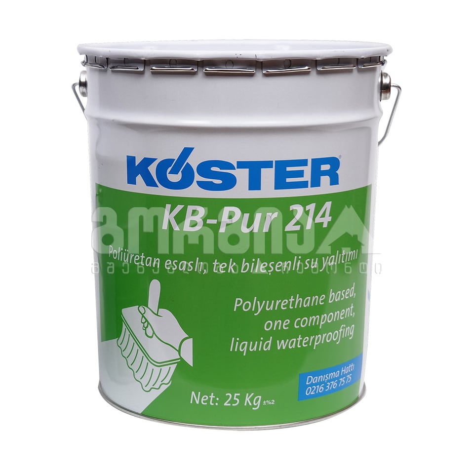 პოლიურეთანის ჰიდროიზოლაცია koster KB-Pur 214 (25კგ)