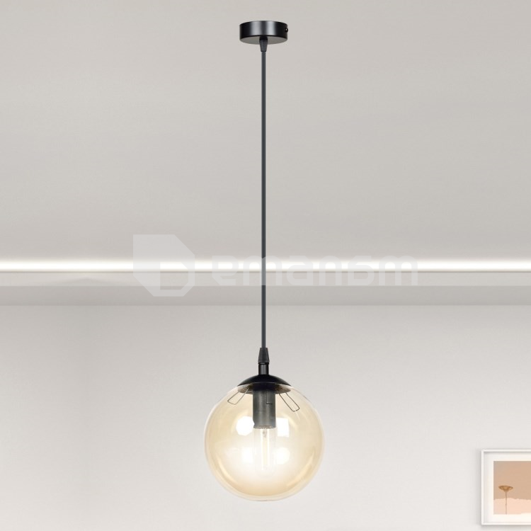 საკიდი EMIBIG Cosmo 1 E14 1x MAX 40W შავი MIODOWY