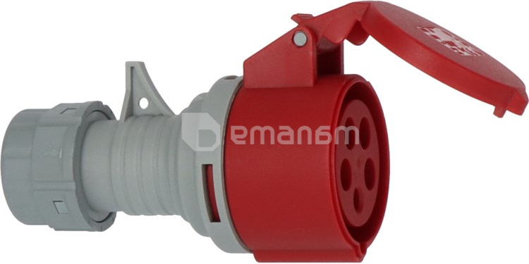როზეტი ძალური Brennenstuhl CEE400V 16A 5p 6h IP44