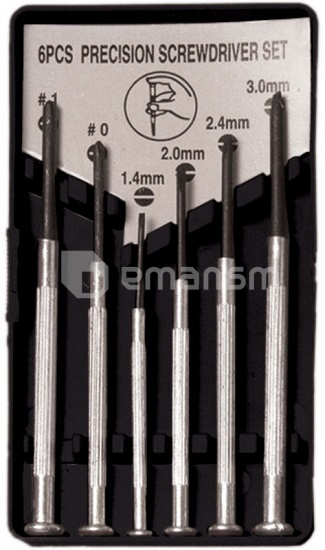 მინი სახრახნისების ნაკრები Gadget 225301 6 ც