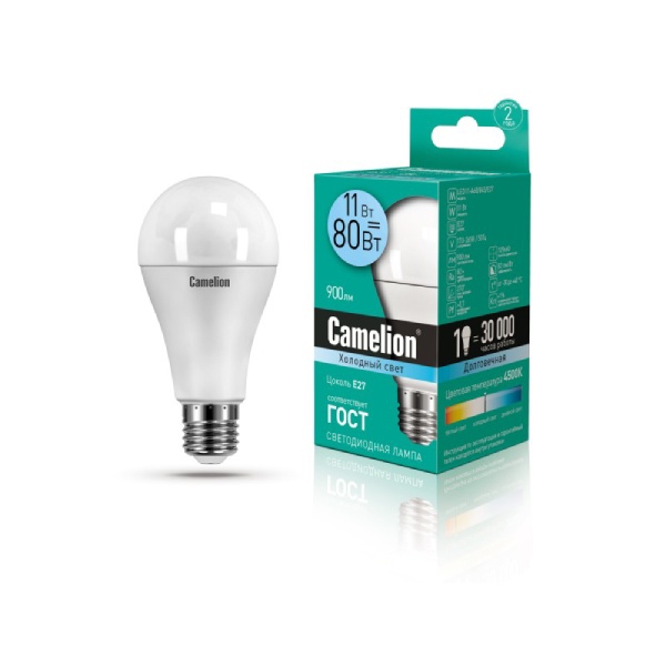 ეკონომიური LED ნათურა 11W/Warmlight