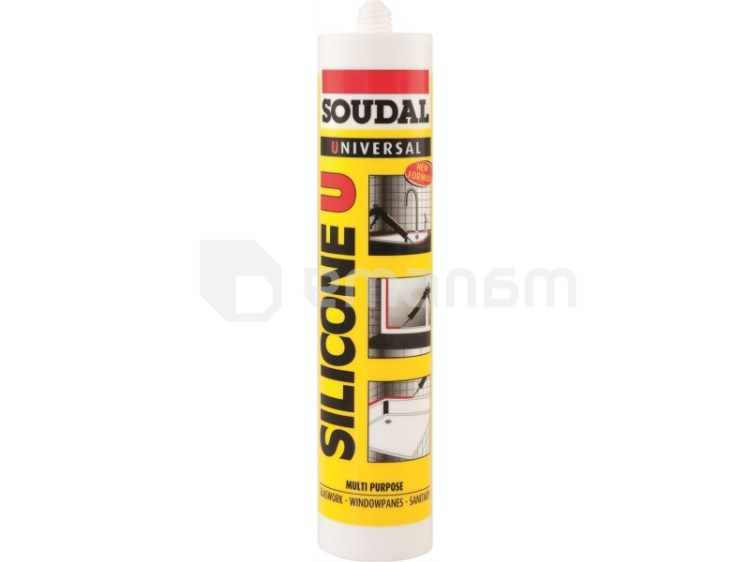 სილიკონი Soudal Silicone U 280 გ