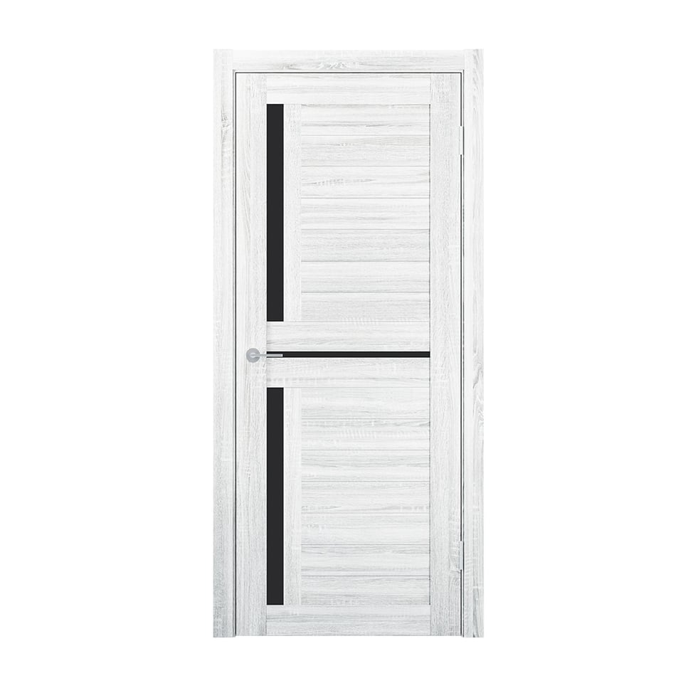 კარი მდფ PVC 215-80 (Art. ECOFM22Ch-SONOMA WHITE PVC-ZP1960)
