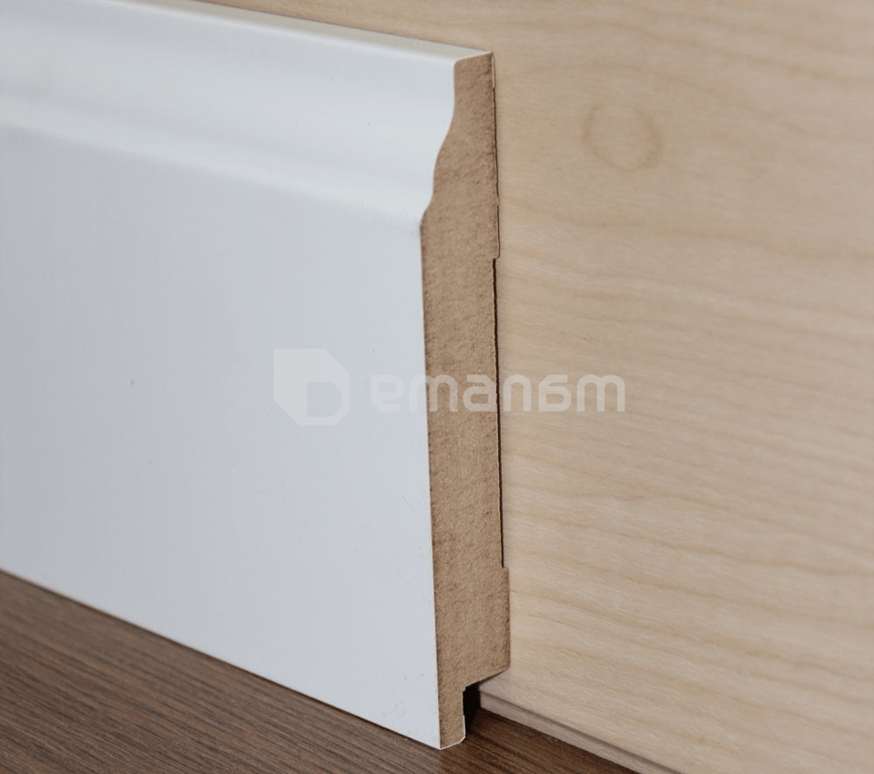 პლინტუსი Super Profil ПП 1695 White 2800x16x95