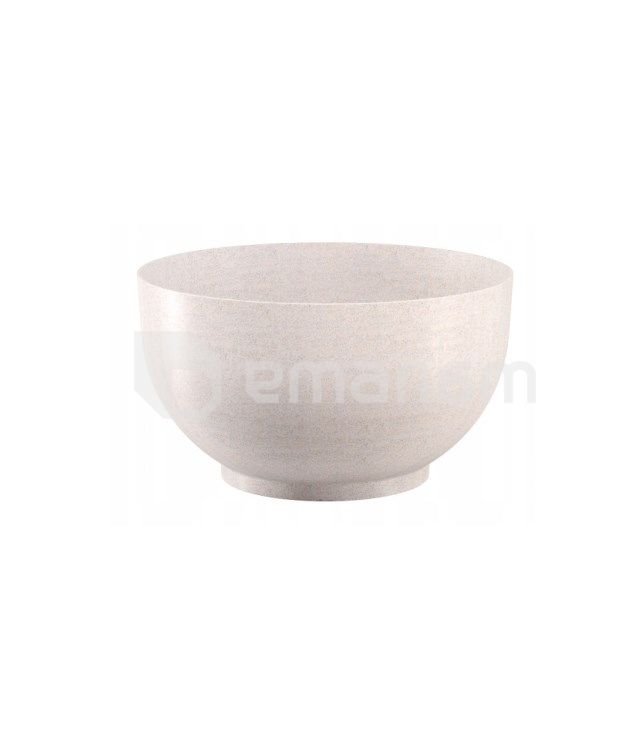 საყვავილე ქოთანი FORM PLASTIC Bowl Satina Eco 24 თეთრი