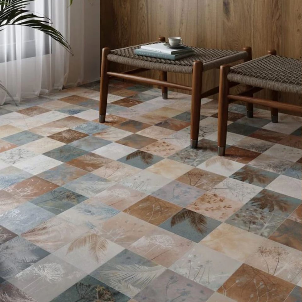 კერამოგრანიტი Herbal Almond 33.15*33.15