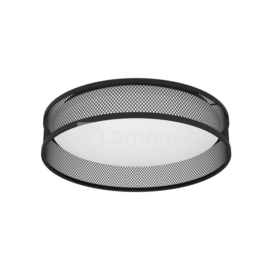 ჭერის სანათი EGLO 900795 20W 3000K Ø385 LUPPINERIA შავი