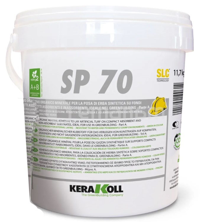 წებო ხელოვნური გაზონის Kerakol Slc Eco SP70 partA 11.7 კგ