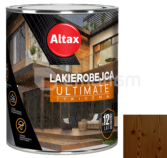 ლაქი ფასადის Altax Ultimate ყავისფერი 0.75 ლ