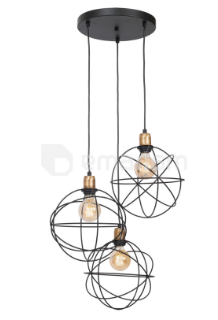 ჭაღი LUMINEX 3xE27 60W Gerid 957