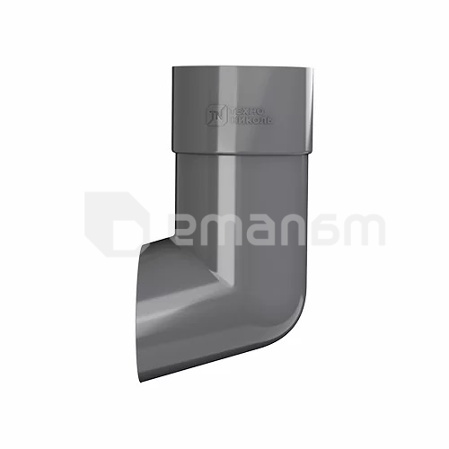 გადამღვრელი მილი Technonicol 125/82 PVC ნაცრისფერი