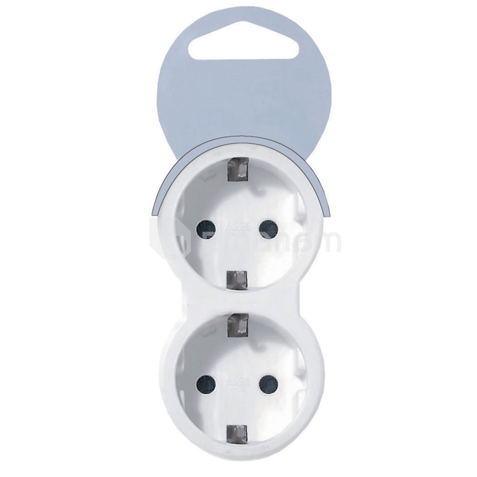 ადაპტერი Legrand 50655 დამიწებით