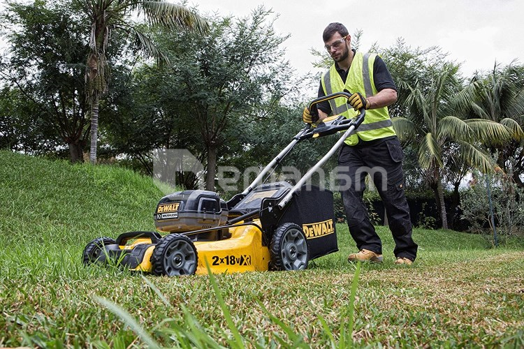 გაზონის აკუმულატორის საკრეჭი DeWalt DCMW564P2-QW 18/36V