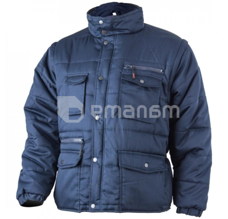 დათბილული ქურთუკი მოხსნადი მკლავით Coverguard POLENA 5PSLB L ლურჯი