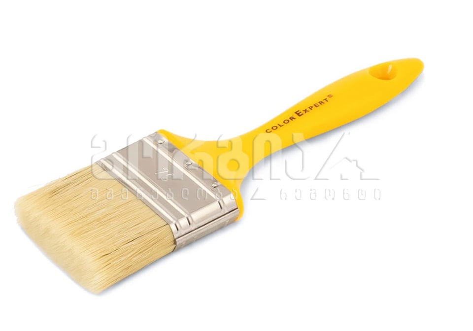ფუნჯი შერეული შავი ბეწვით,პლასტმასის 81347002 70მმ*6მმ