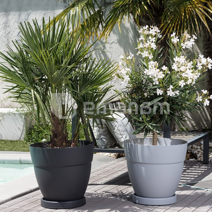 დასადგამი ქოთნის EDA Plastiques SOUCOUPE A ROULEAUX 34,5 x 5,7სმ