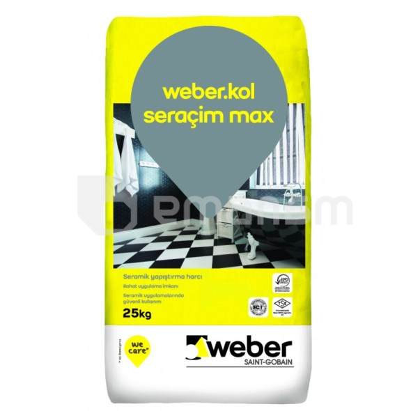 წებო ფილის Weber KOL SRÇ MAX GREY 25 კგ