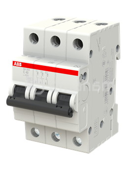 მოდულური ავტომატური ამომრთველი 240 V AC 40 A 6 kA 3 P ABB