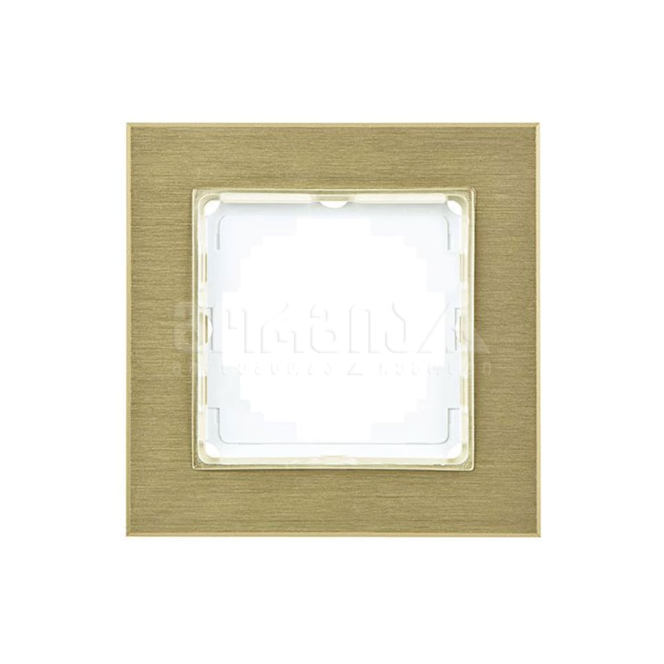ალუმინის ერთიანი ჩარჩო alegra gold - 25AN0091