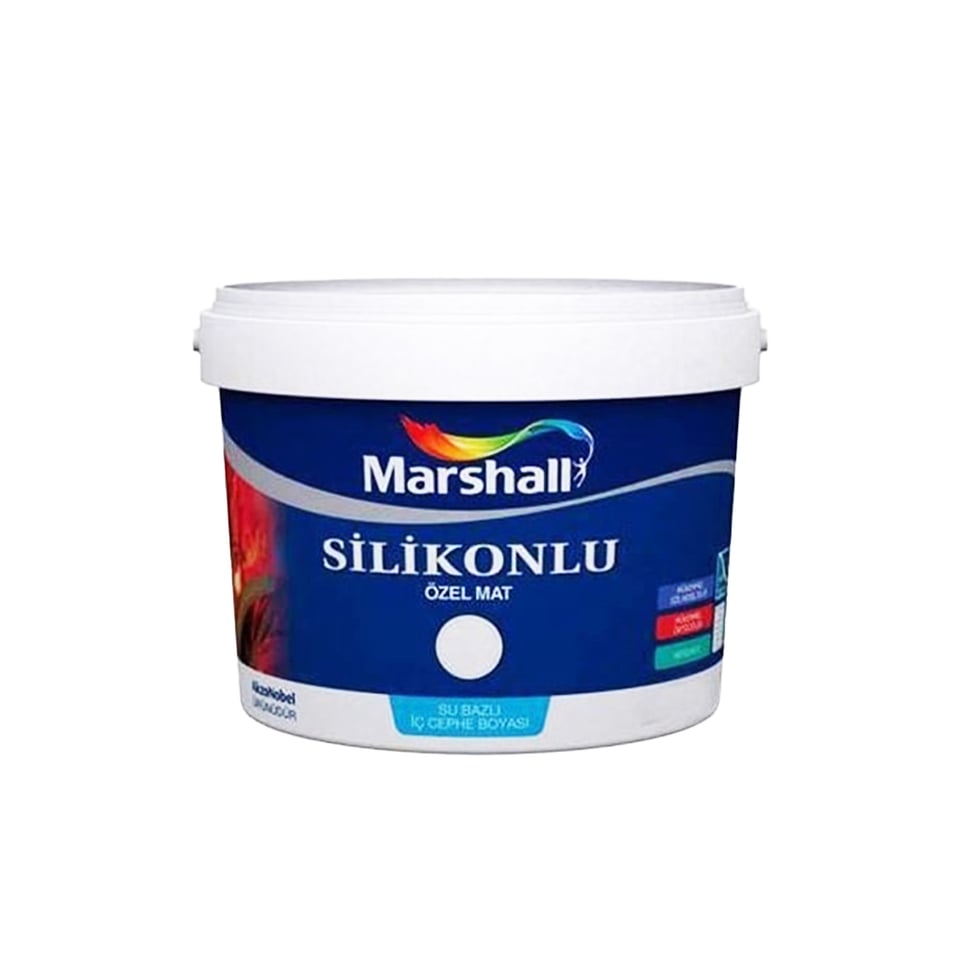 საღებავის  BW "SILICONELU OZEL MAT"  Marshall 15ლტ