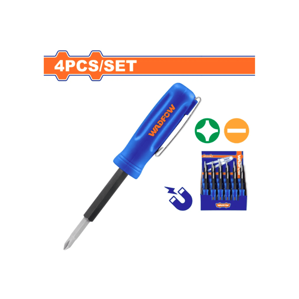 კალმისებური ჯიბის სახრახნისის 4 ც-იანი კომპლექტი (WSS2J04) WADFOW