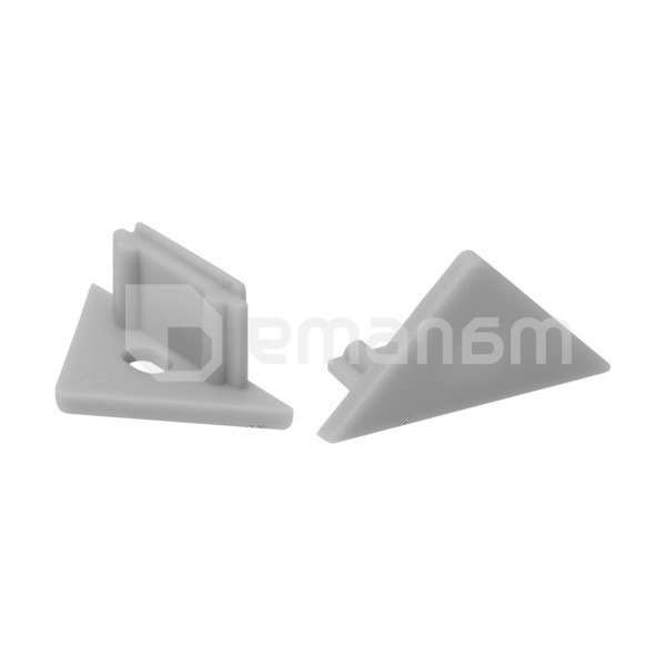 საცობი ალუმინის პროფილისთვის Kanlux STOPPER E 19184 2 ც