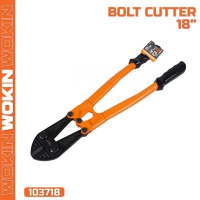 სახრახნისის საჭრელი Wokin 103718, 450MM, 18\", Bolt Cutter (INDUSTRIAL), Black/Orange