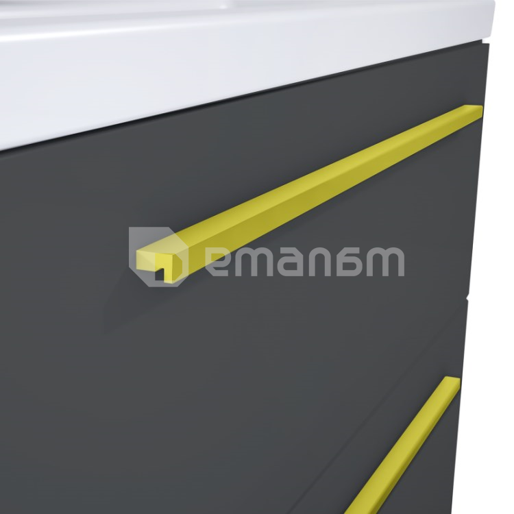 ავეჯის სახელური Elita KWADRO PLUS Gold 80