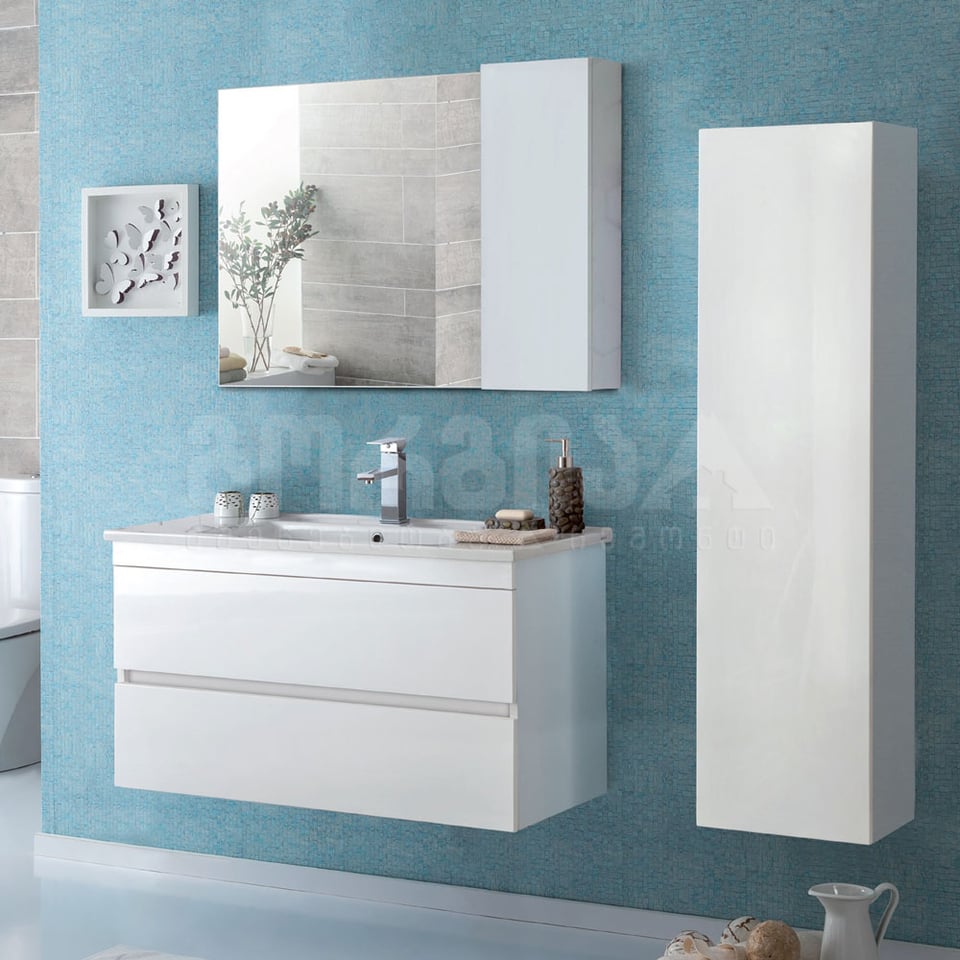 აბაზანის ავეჯის ზედა ნაწილიBergama 100სმ  Dark Grey