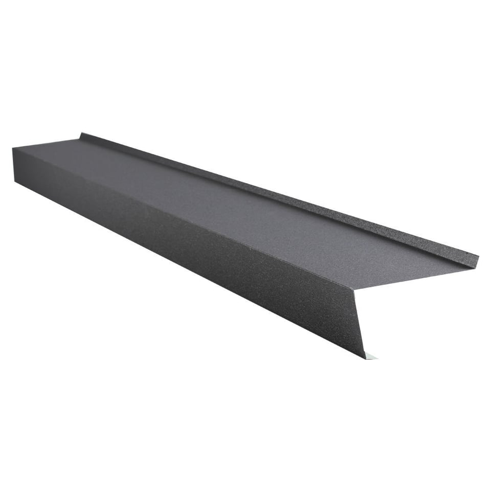 გვერდითი ქარსაცავი პანელი 0.50X300 RAL 8019 (20X100X160X20 მმ)