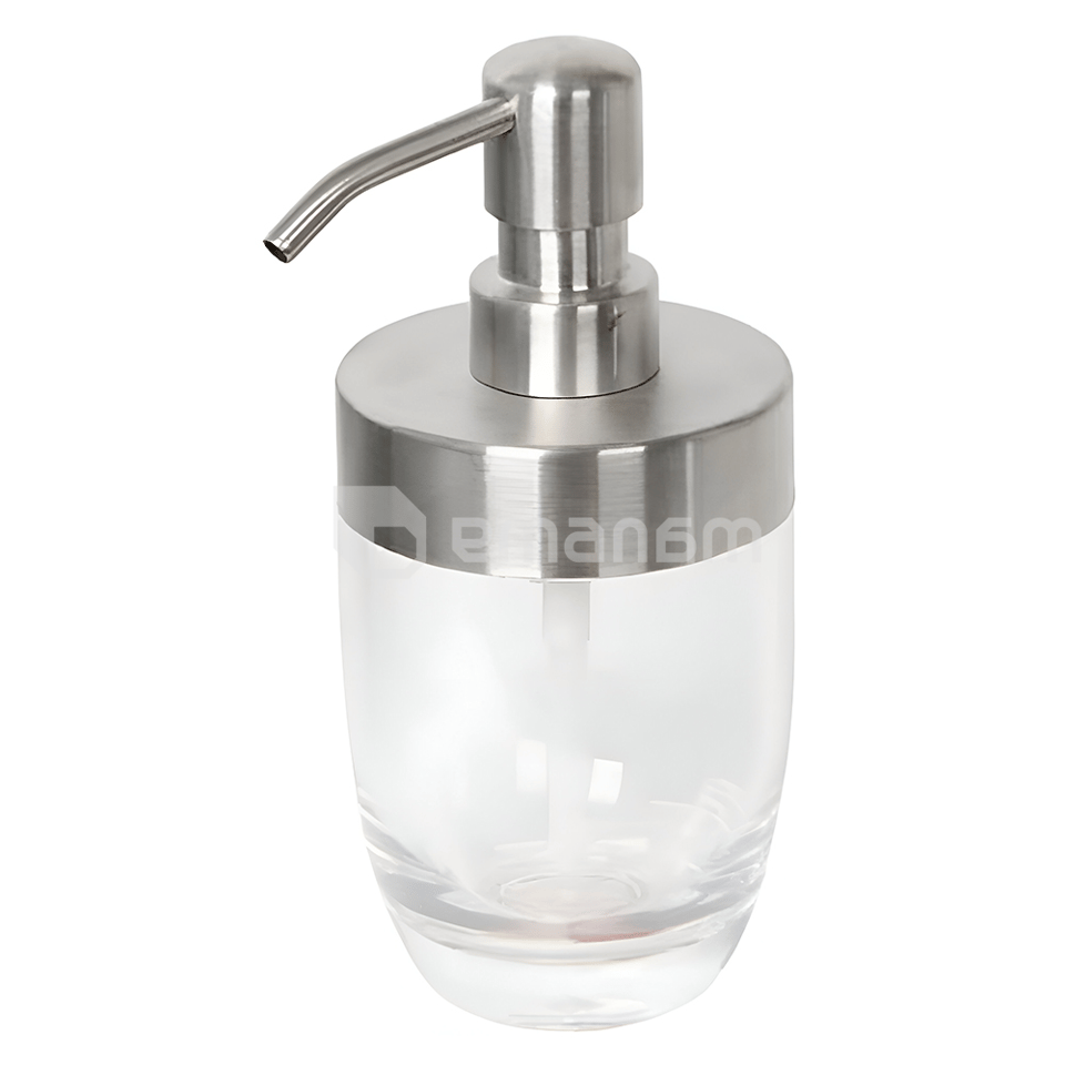 თხევადი საპნის დისპენსერი MSV 140601 Transparent Plastic Inox