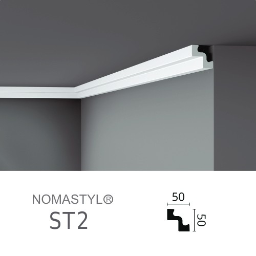 პოლისტიროლის კარნიზი ST2