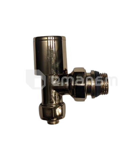დეკორატიული ვენტილი Florad gold 16 მმ