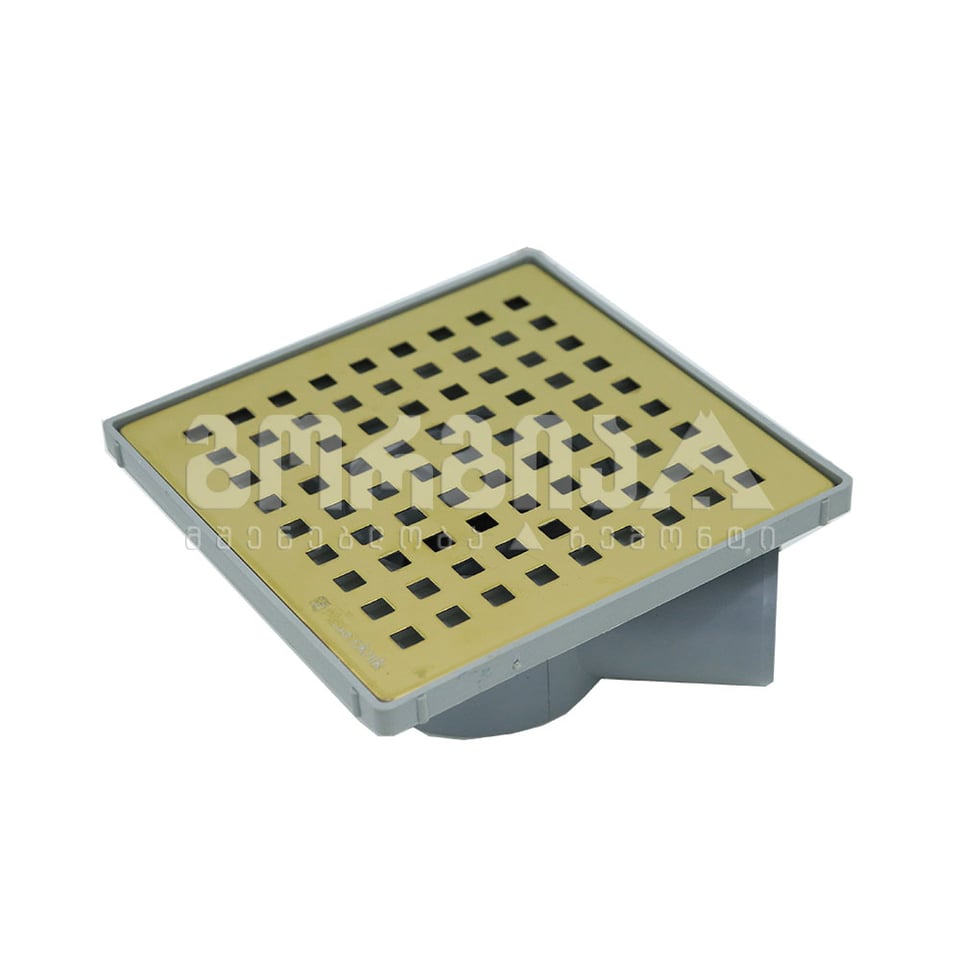 ტრაპი  გვერდითი ოქროსფერი 15cmx15cm*50mm  (MTS512 G -ARTE SE