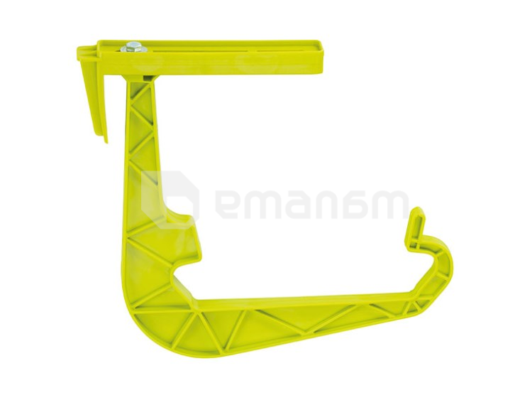 კრონშტეინი ყვავილის ქოთნისთვის FORM PLASTIC Bracket for Gala Box 0400-042 ფსტისფერი