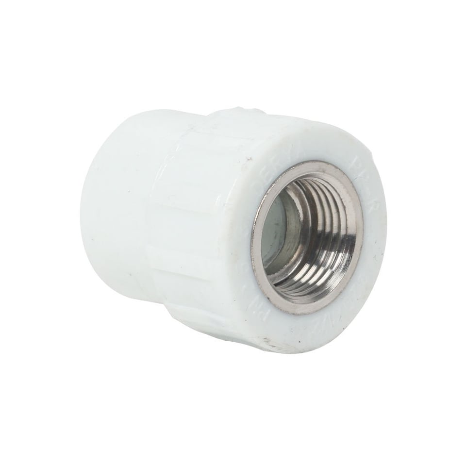 ქურო-გადამყვანი PPR შიდა ხრახნით D25/20 Deryaplastik