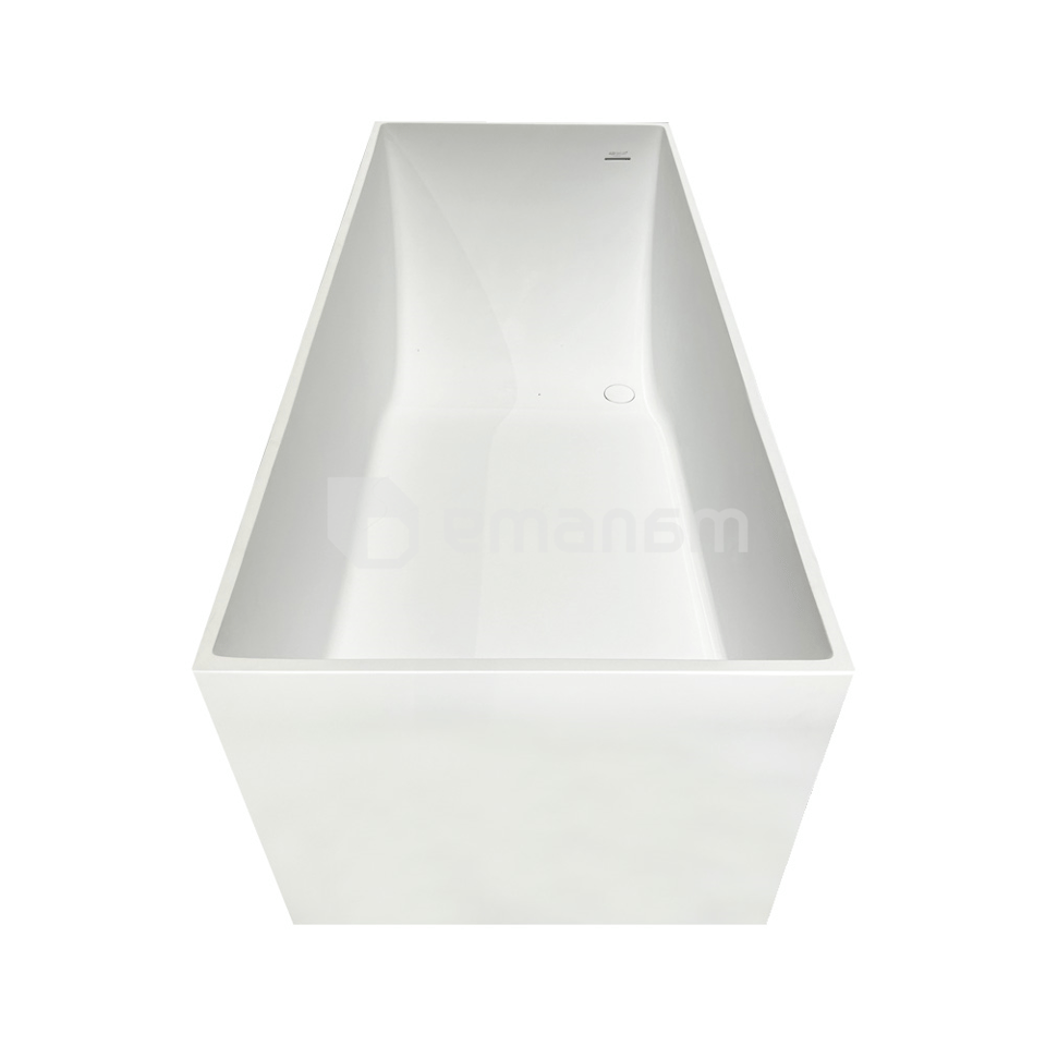 ხელოვნური ქვის აბაზანა Alex Baitler AB2120090 Solid Surface 1600x720x560 მმ