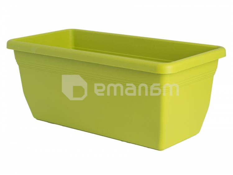 პლასტმასის ქოთანი ყვავილებისთვის FORM PLASTIC Box Gala 0385-042 Ø60 ფსტისფერი