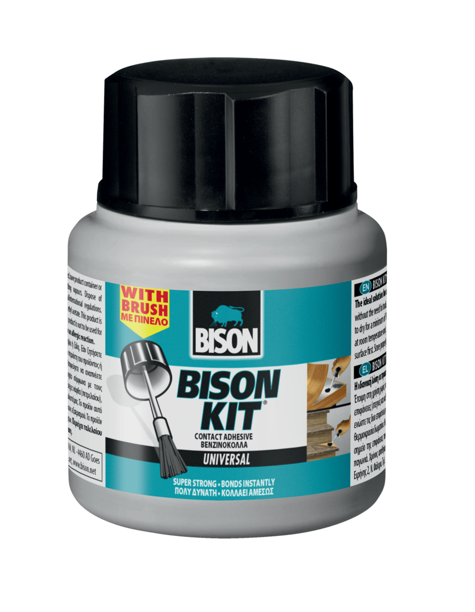 ბიზონის საკონტაქტო წებო ფუნჯით 125მლ