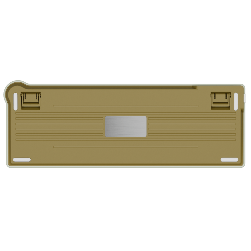 კლავიატურა Royal Kludge RK N99 RGB Mechanical Keyboard, Cream Switch, Hot Swappable, Wireless, USB, Bluetooth, 2.4GHz, Palm Green