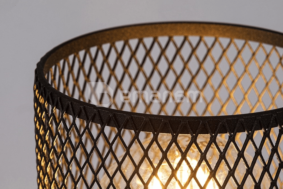 მაგიდის სანათი Rabalux CALLUM 1 E27 h95 L195 ხე შავი 74040