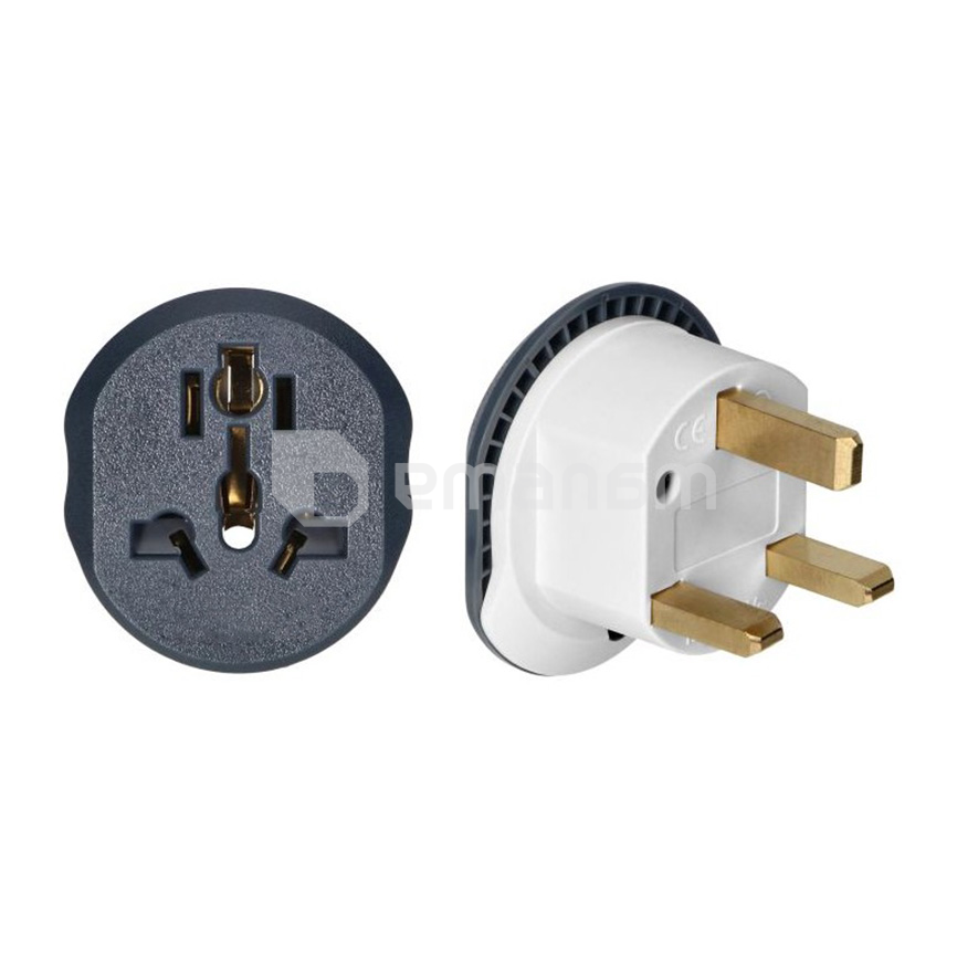 ადაპტერი ბრიტანული ORNO 230V 13А ტიპი-G