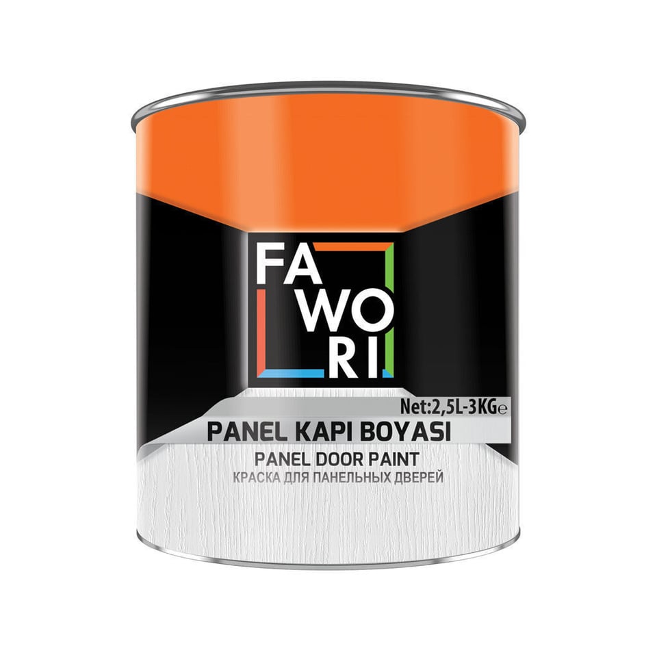 2.5 ლ კარის წყლოვანი მუქი ყავისფერი საღებავი FAWORI