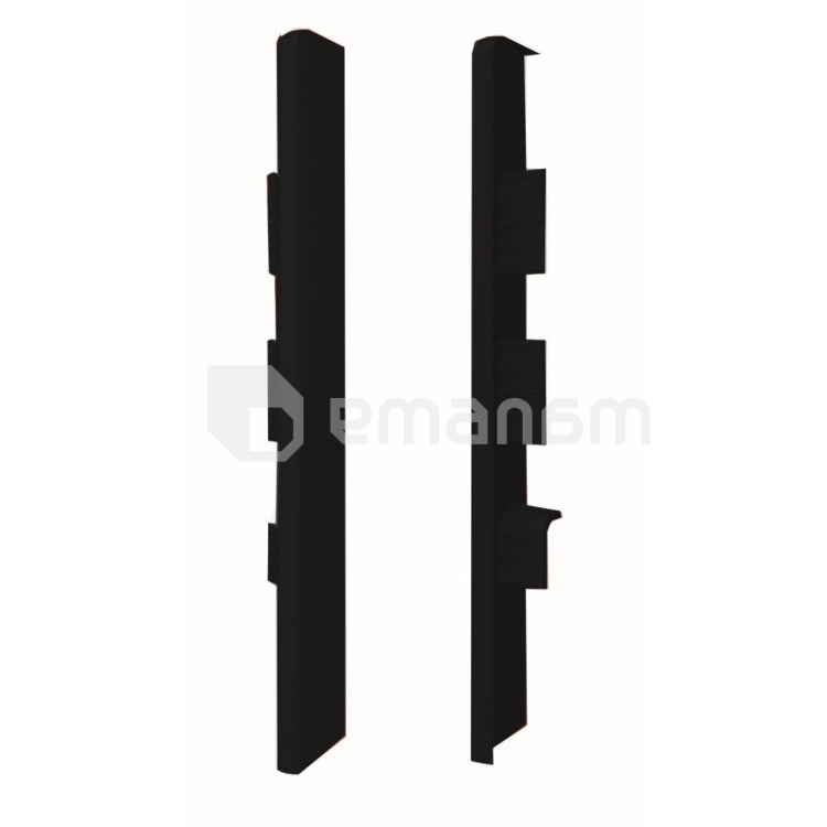 საცობი პლინტუსის VOX Profile Espumo ESP206 შავი 2 ც