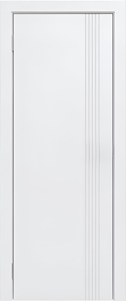 კარის ბლოკი Unidveri EMAL PG 23 MDF 34x800x2150 მმ თეთრი